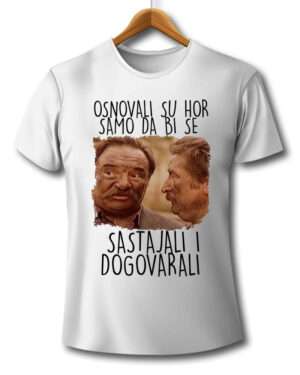 osnovali su hor, hor, majica, majice, štampa na majicama, čika nebojša, novi sad, srbija, poklon, poklon majica, domaći film, filmovi