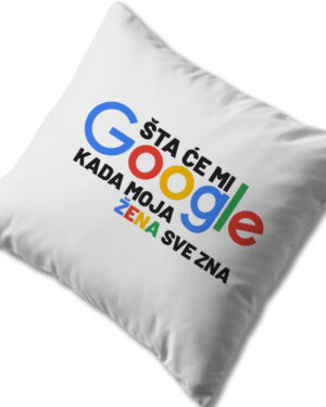 google, žena, gugl, jastuk, jastuci, štampa na jastucima, čika nebojša, novi sad, srbija, jugoslavija