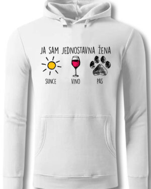 žena, sunce, vino, pas, opuštanje, duks, duksevi, štampa na duksevima, čika nebojša, novi sad, srbija, jugoslavija