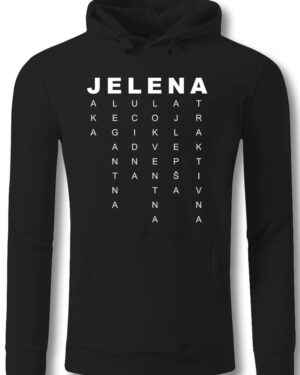jelena, jela, ime, imena, natpis, duks, duksevi, štampa na duksevima, čika nebojša, novi sad, srbija, jugoslavija