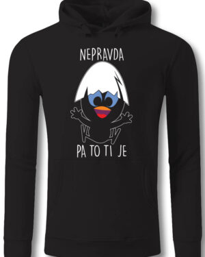 kalimero, crtani film, nepravda, nepravda pa to ti je, duks, duksevi, štampa na duksevima, čika nebojša, novi sad, srbija, jugoslavija