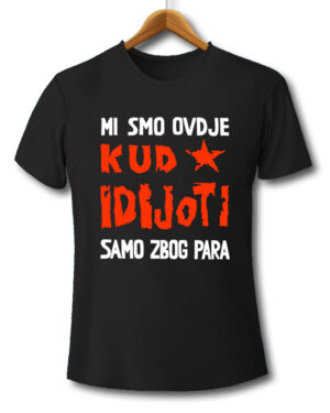 kud idijoti, punk, pank, muzika, jugoslavija, majica, majice, štampa na majicama, čika nebojša, novi sad, srbija, poklon, poklon majica