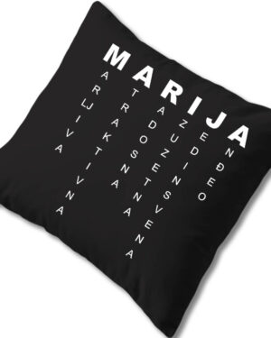 marija, za mariju, ime, imena, osobine, jastuk, jastuci, štampa na jastucima, čika nebojša, novi sad, srbija, jugoslavija
